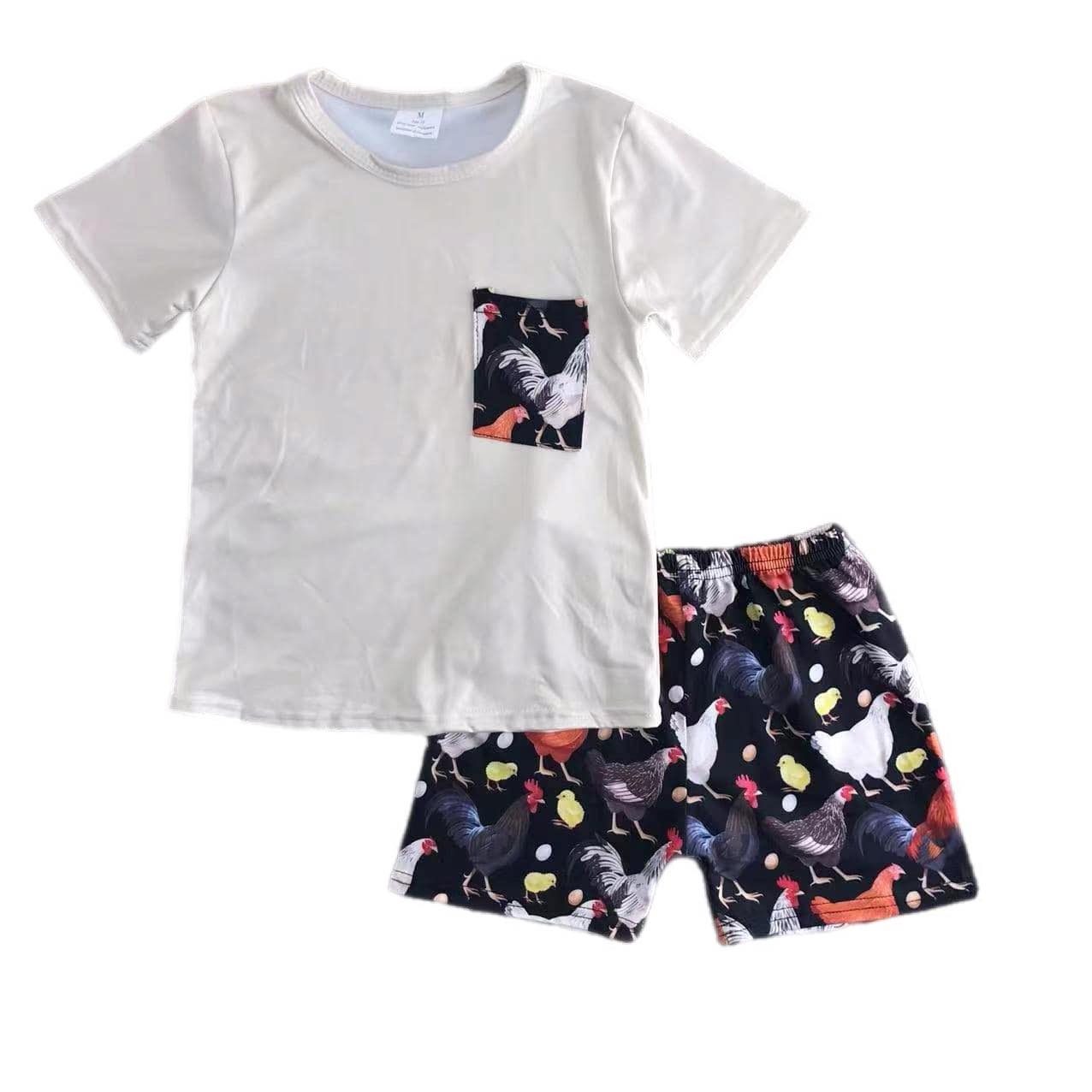 ᴡᴇᴇᴋʟʏ ᴘʀᴇ ᴏʀᴅᴇʀ Chicken Shorts Set