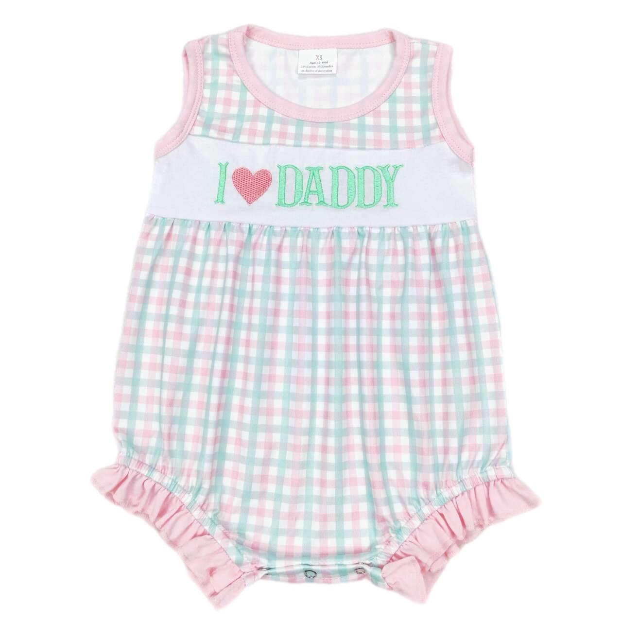 ᴡᴇᴇᴋʟʏ ᴘʀᴇ ᴏʀᴅᴇʀ Embroidered I Love Daddy Bubble