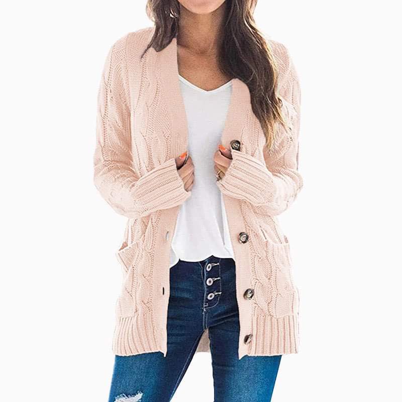 ᴡᴇᴇᴋʟʏ ᴘʀᴇ ᴏʀᴅᴇʀ Women's Button Cardigan