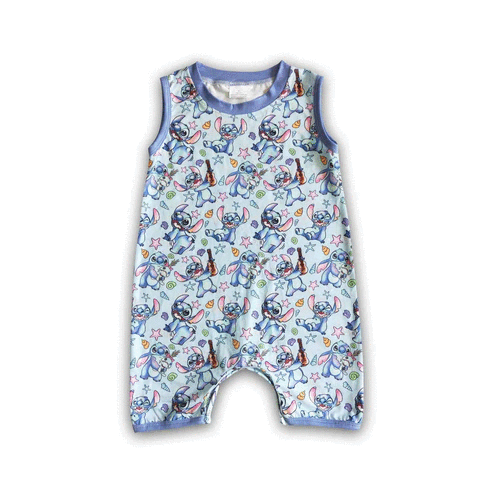 ᴡᴇᴇᴋʟʏ ᴘʀᴇ ᴏʀᴅᴇʀ Blue Alien Romper