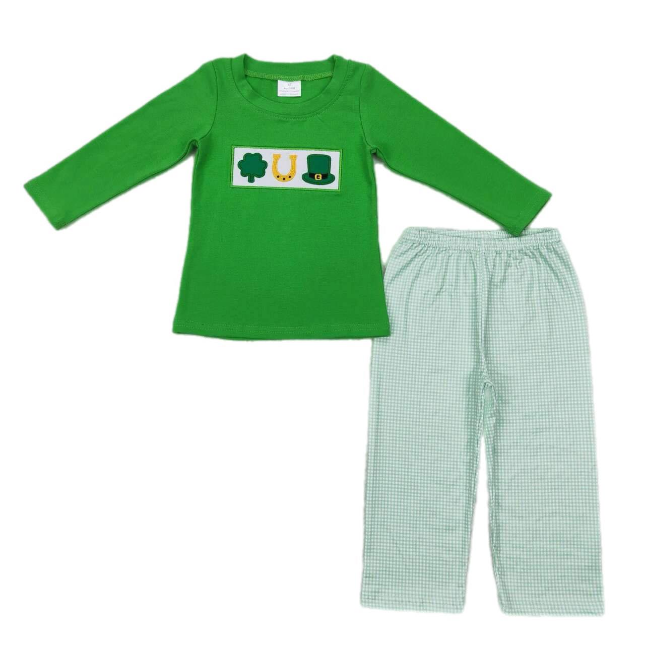 ᴡᴇᴇᴋʟʏ ᴘʀᴇ ᴏʀᴅᴇʀ St. Patrick's Day Embroidered Set